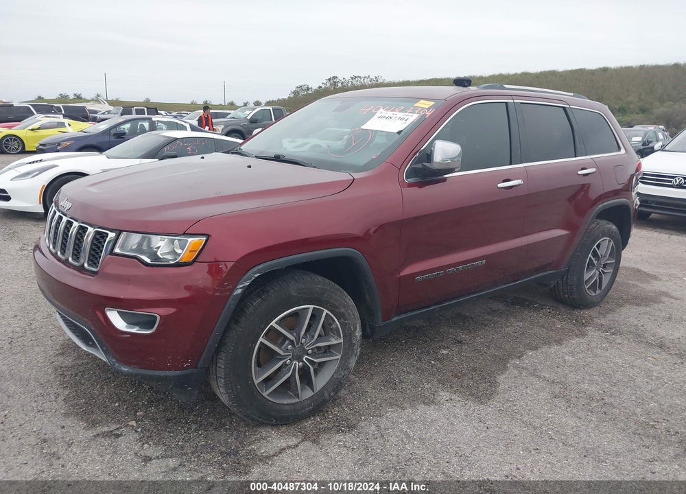 2019 JEEP GRAND CHEROKEE LIMITED 4X4 VIN: 1C4RJFBG2KC693107