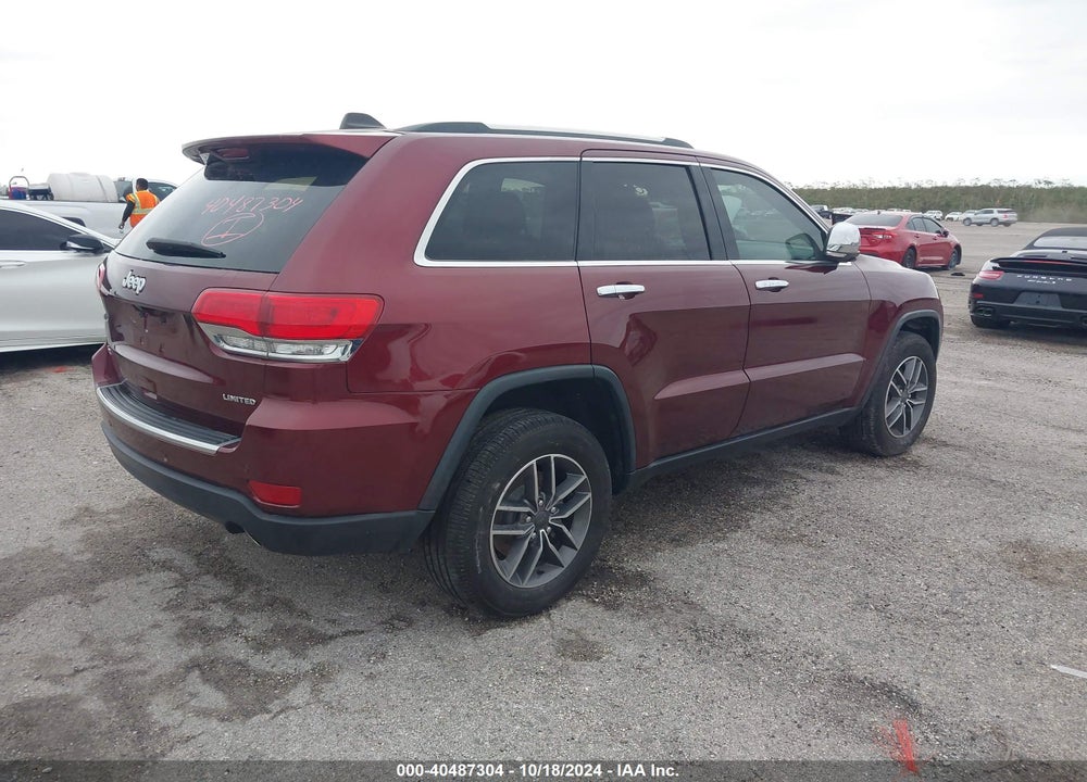 2019 JEEP GRAND CHEROKEE LIMITED 4X4 VIN: 1C4RJFBG2KC693107