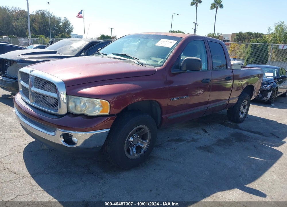 2002 DODGE RAM 1500 ST VIN: 3D7HA18N02G198511