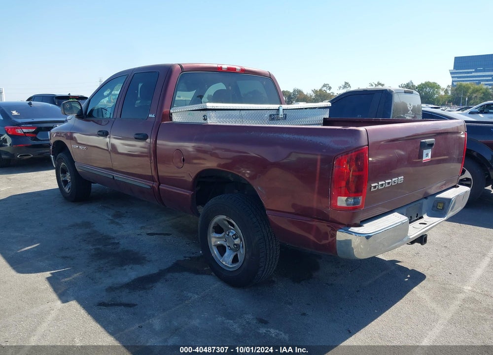 2002 DODGE RAM 1500 ST VIN: 3D7HA18N02G198511