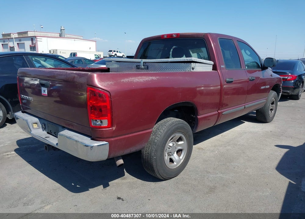 2002 DODGE RAM 1500 ST VIN: 3D7HA18N02G198511