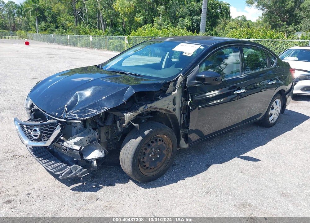2016 NISSAN SENTRA S VIN: 3N1AB7AP6GY304102