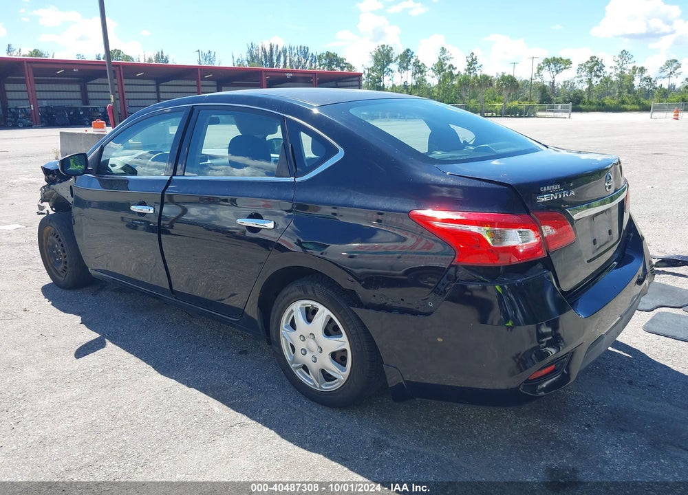 2016 NISSAN SENTRA S VIN: 3N1AB7AP6GY304102
