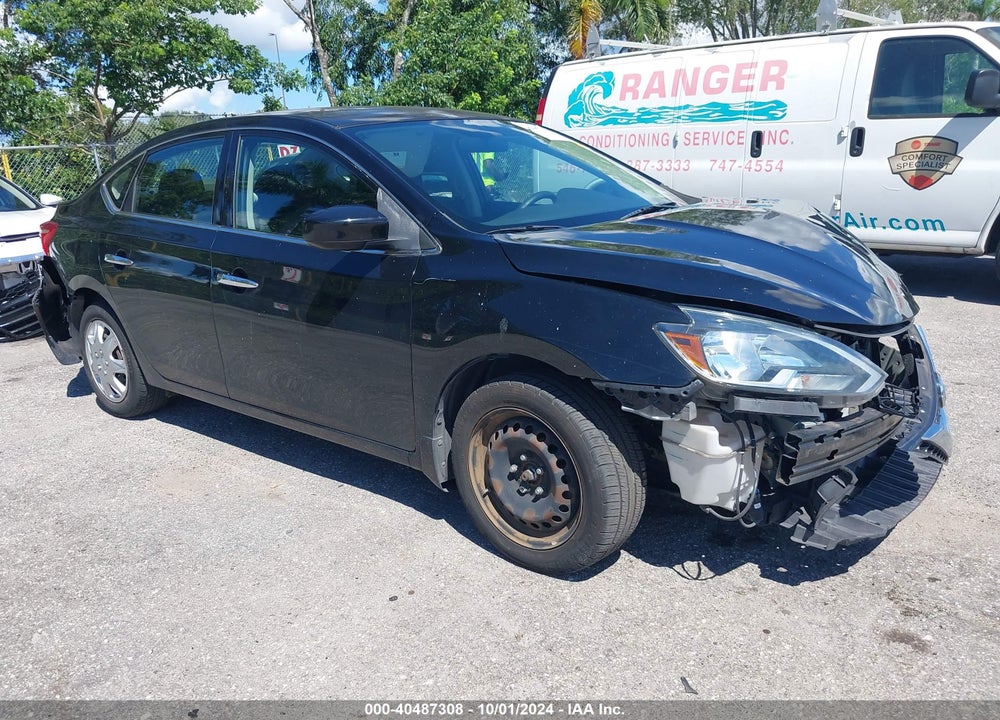 2016 NISSAN SENTRA S VIN: 3N1AB7AP6GY304102