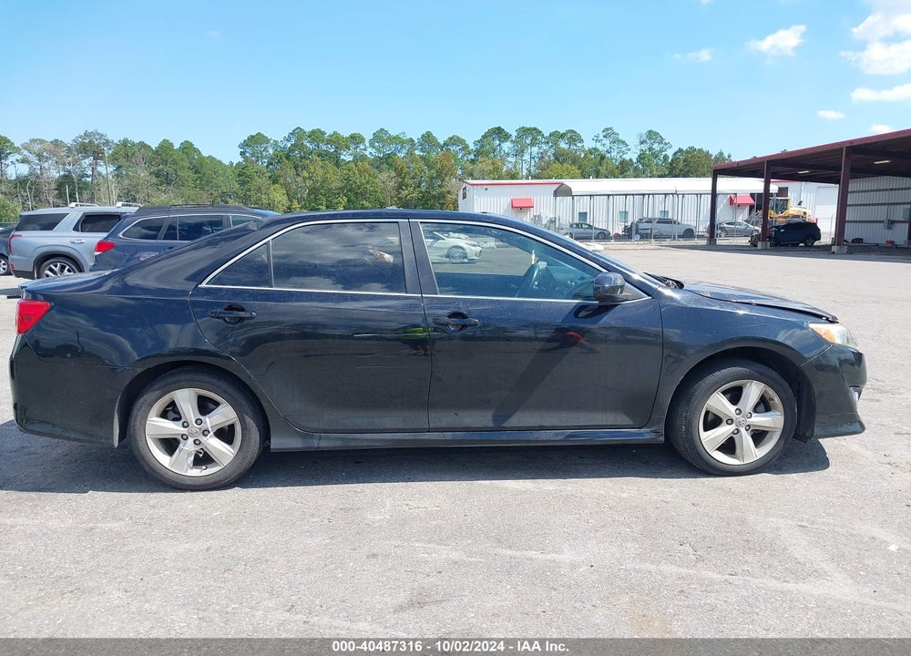 2014 TOYOTA CAMRY SE SPORT VIN: 4T1BF1FK7EU357189