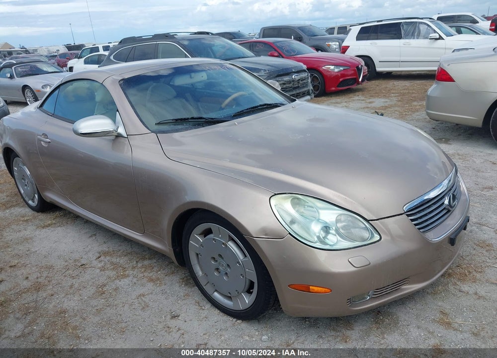 2005 LEXUS SC 430 VIN: JTHFN48Y650066393