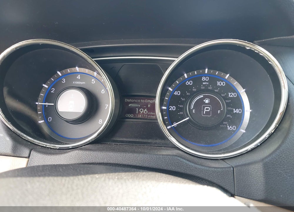 2011 HYUNDAI SONATA GLS VIN: 5NPEB4AC1BH089082