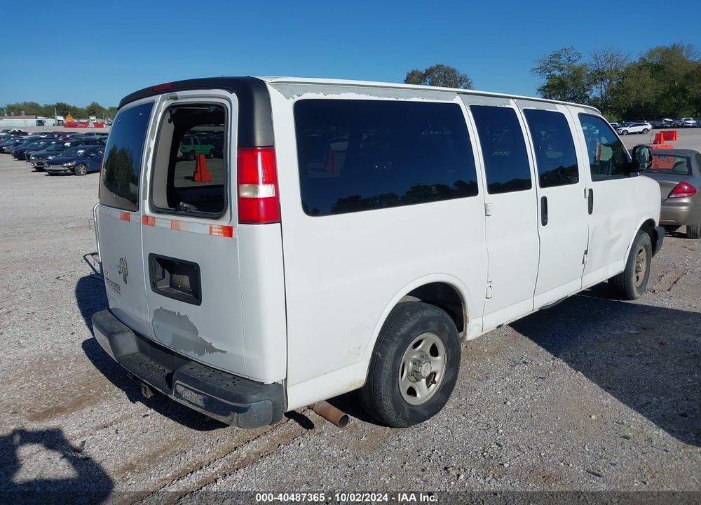 2008 CHEVROLET EXPRESS YF7 UPFITTER VIN: 1GBFG154281190241