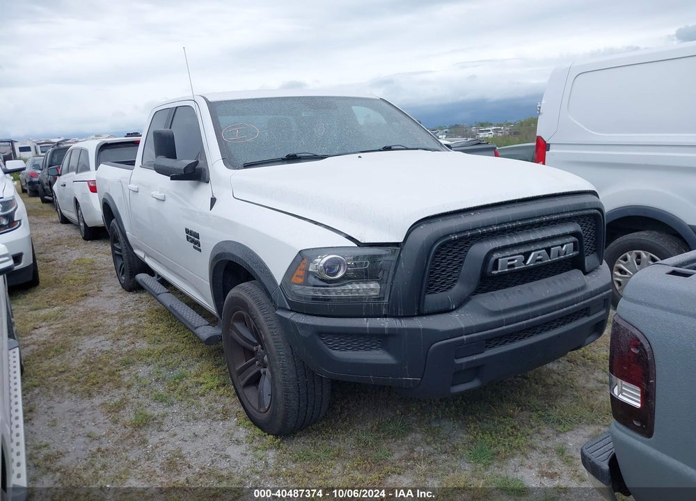 2022 RAM 1500 CLASSIC WARLOCK 4X4 6'4 BOX VIN: 1C6RR7GG1NS188331