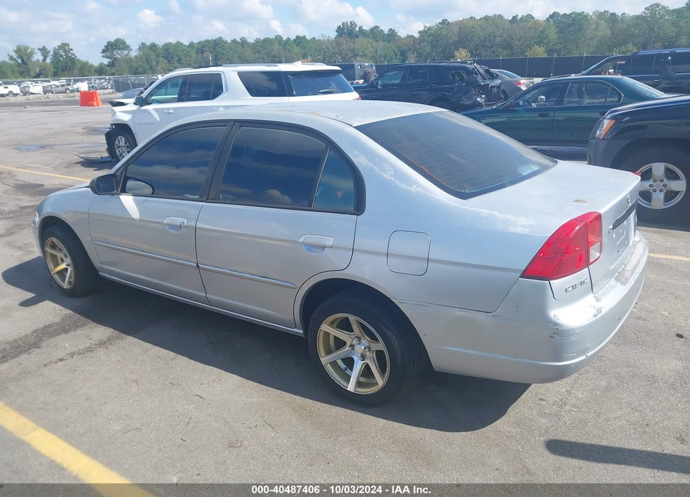 2003 HONDA CIVIC LX VIN: 2HGES16533H537990