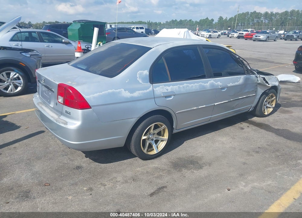 2003 HONDA CIVIC LX VIN: 2HGES16533H537990