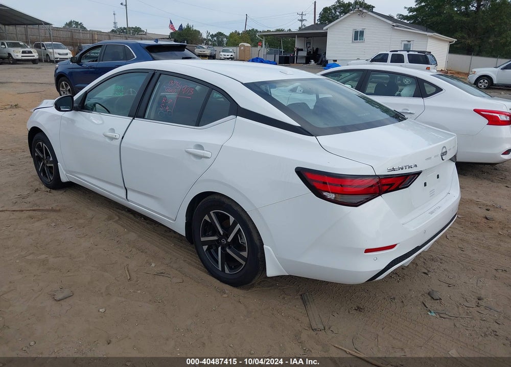 2024 NISSAN SENTRA SV XTRONIC CVT VIN: 3N1AB8CV6RY238249