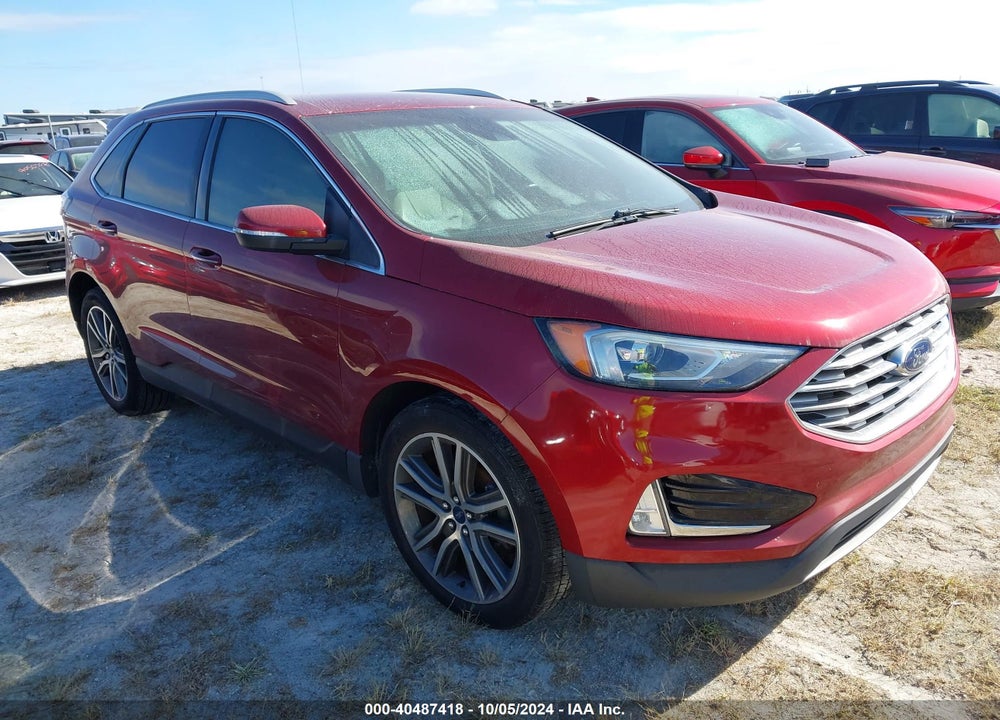 2019 FORD EDGE TITANIUM VIN: 2FMPK3K96KBC05504