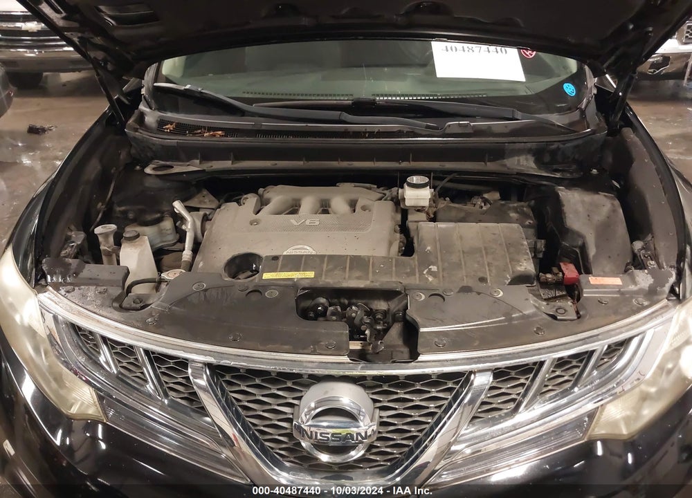2011 NISSAN MURANO CROSSCABRIOLET VIN: JN8AZ1FY7BW002801