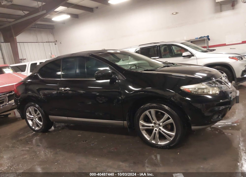 2011 NISSAN MURANO CROSSCABRIOLET VIN: JN8AZ1FY7BW002801