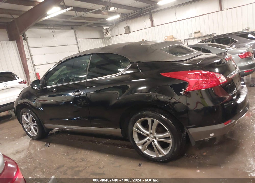 2011 NISSAN MURANO CROSSCABRIOLET VIN: JN8AZ1FY7BW002801
