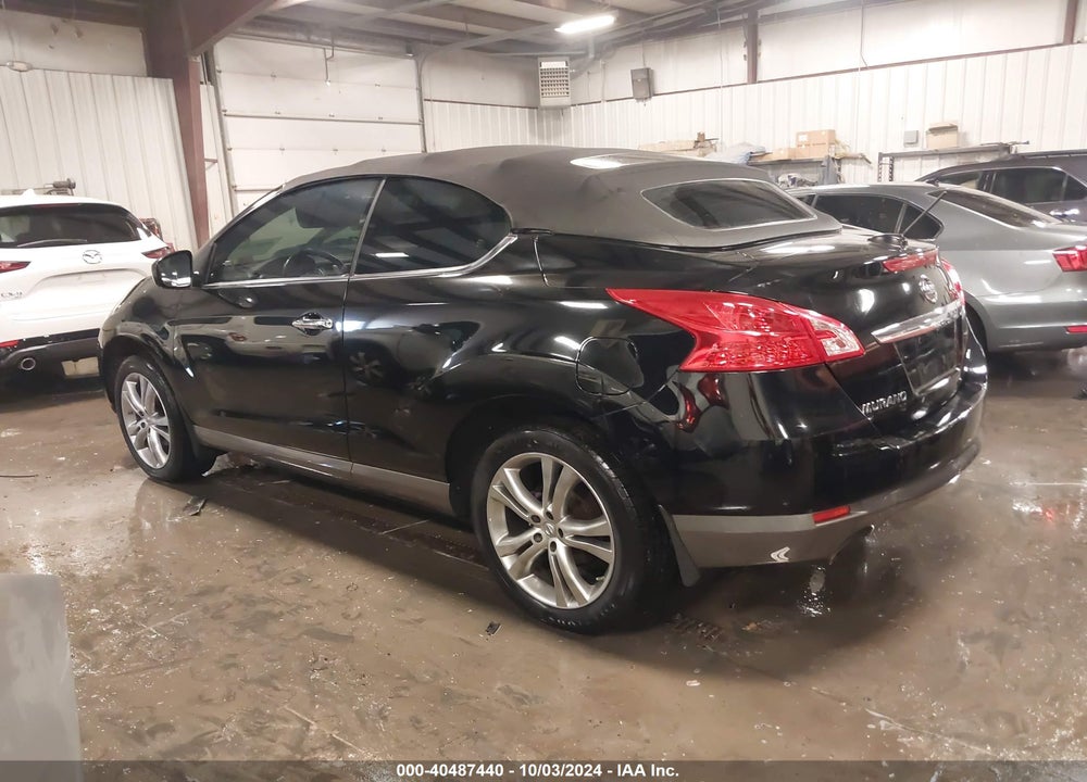 2011 NISSAN MURANO CROSSCABRIOLET VIN: JN8AZ1FY7BW002801