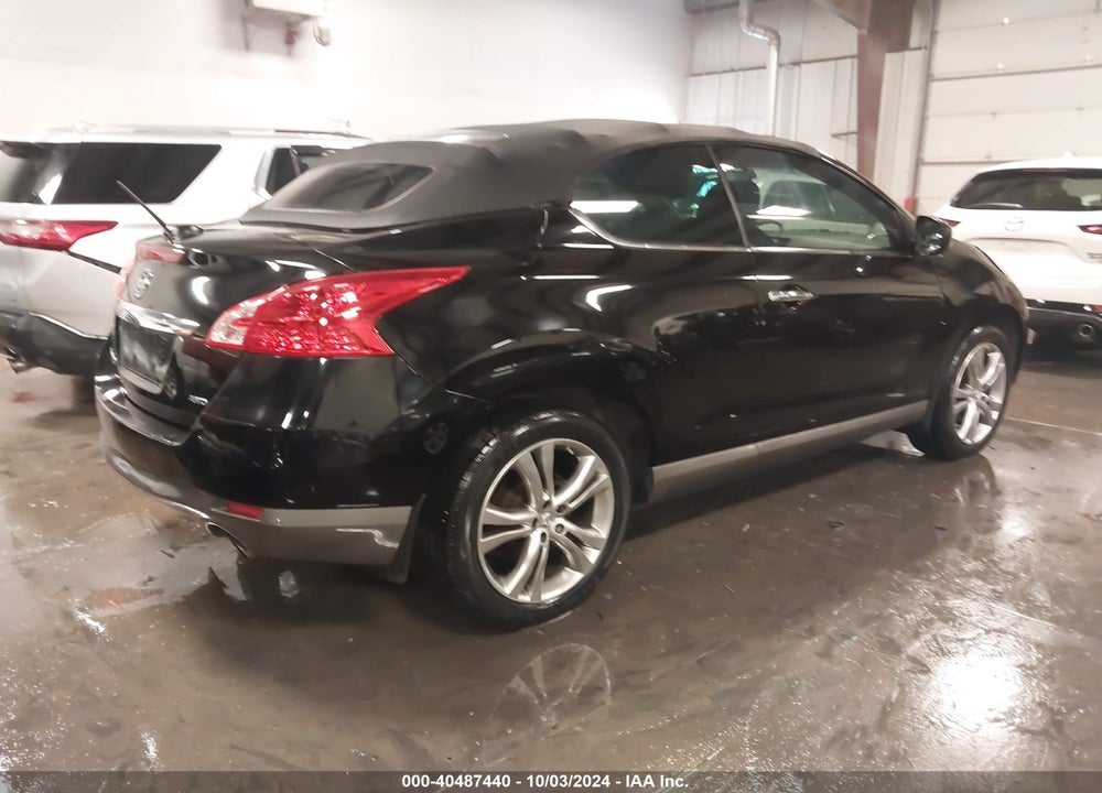 2011 NISSAN MURANO CROSSCABRIOLET VIN: JN8AZ1FY7BW002801