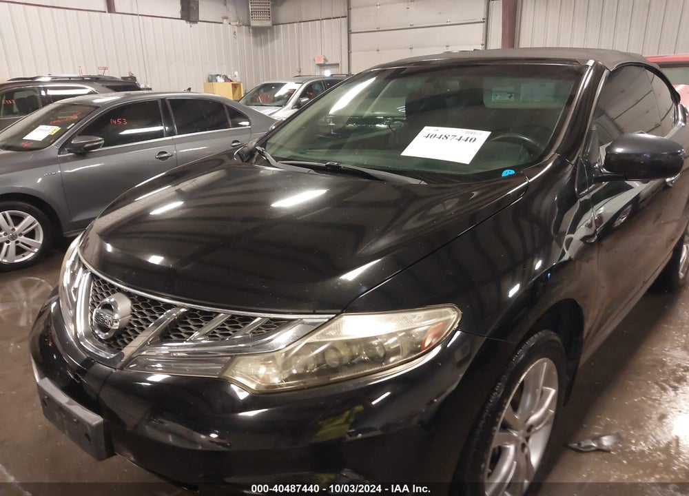 2011 NISSAN MURANO CROSSCABRIOLET VIN: JN8AZ1FY7BW002801