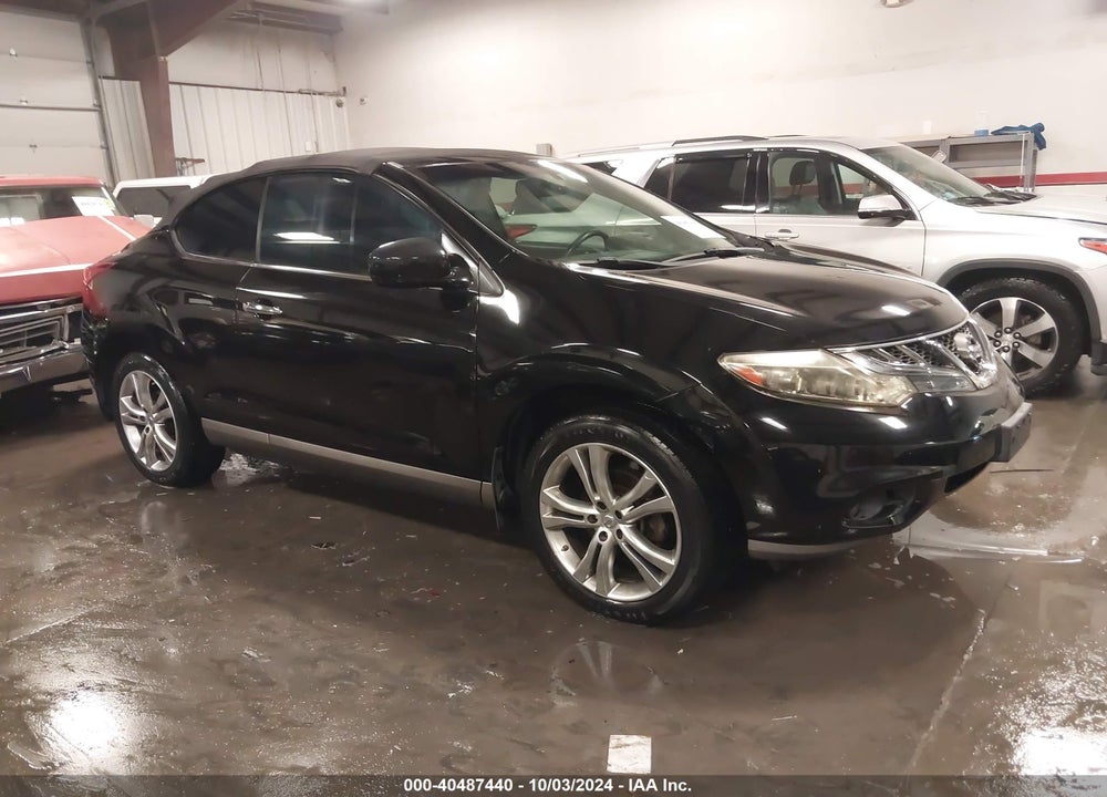 2011 NISSAN MURANO CROSSCABRIOLET VIN: JN8AZ1FY7BW002801