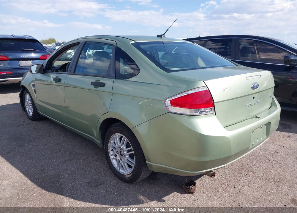 2008 FORD FOCUS SE/SES VIN: 1FAHP35N88W175969