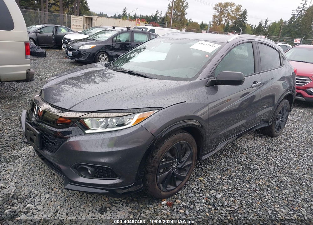 2021 HONDA HR-V AWD SPORT VIN: 3CZRU6H13MM729411