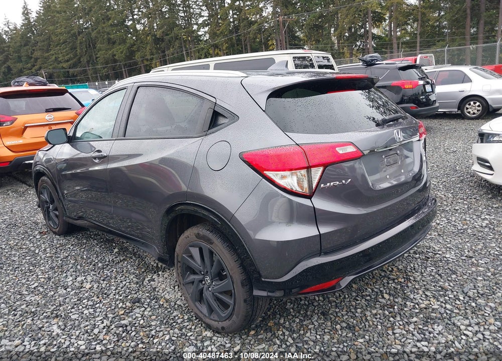 2021 HONDA HR-V AWD SPORT VIN: 3CZRU6H13MM729411