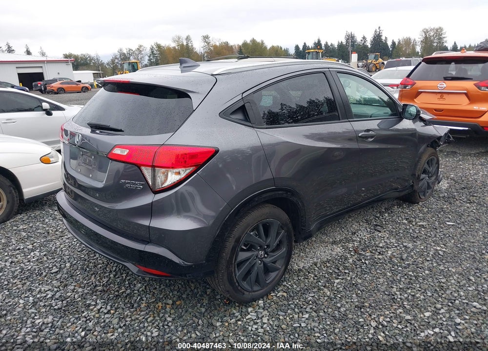 2021 HONDA HR-V AWD SPORT VIN: 3CZRU6H13MM729411