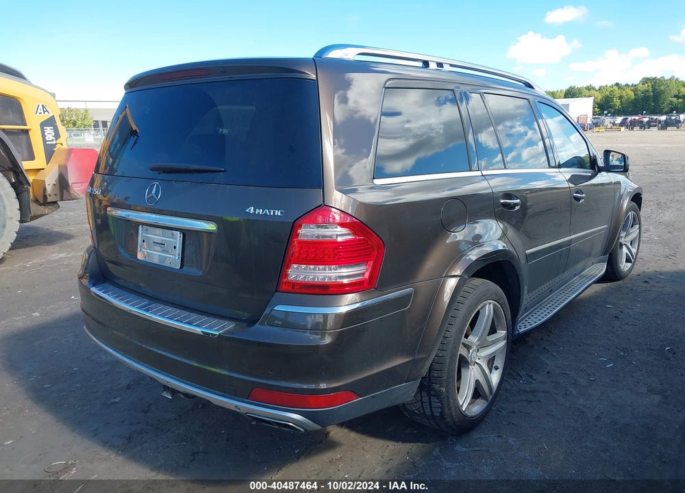 2012 MERCEDES-BENZ GL 550 4MATIC VIN: 4JGBF8GEXCA775522