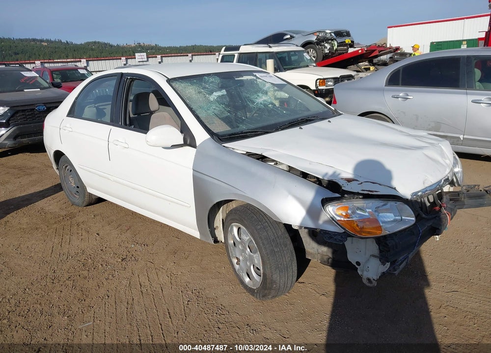 2009 KIA SPECTRA EX VIN: KNAFE222695647005