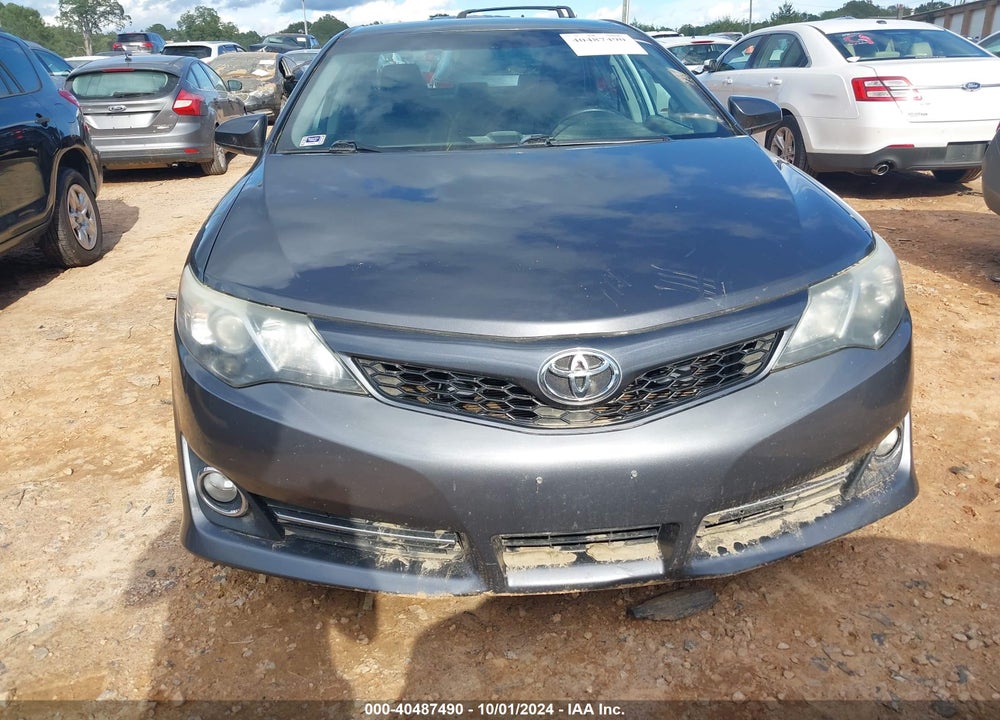 2012 TOYOTA CAMRY SE VIN: 4T1BF1FKXCU199928