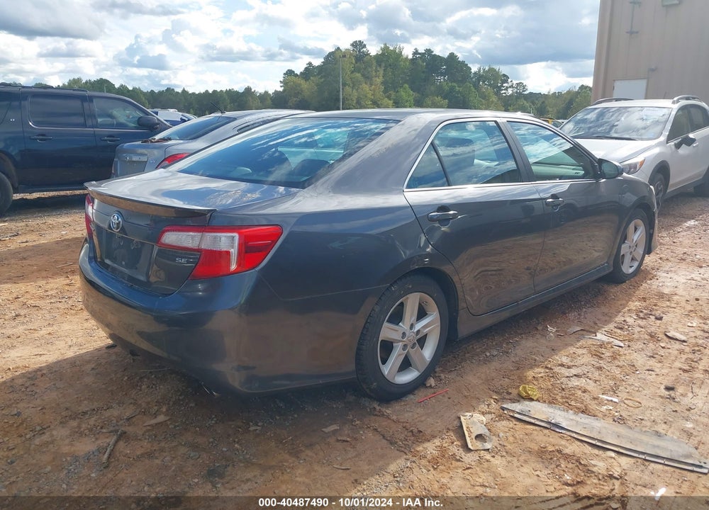 2012 TOYOTA CAMRY SE VIN: 4T1BF1FKXCU199928