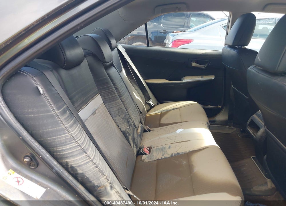 2012 TOYOTA CAMRY SE VIN: 4T1BF1FKXCU199928