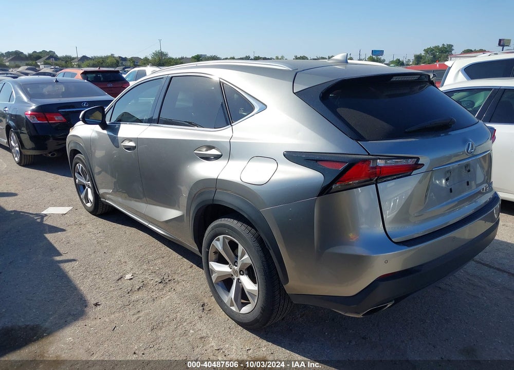 2017 LEXUS NX 200T VIN: JTJYARBZ9H2081335