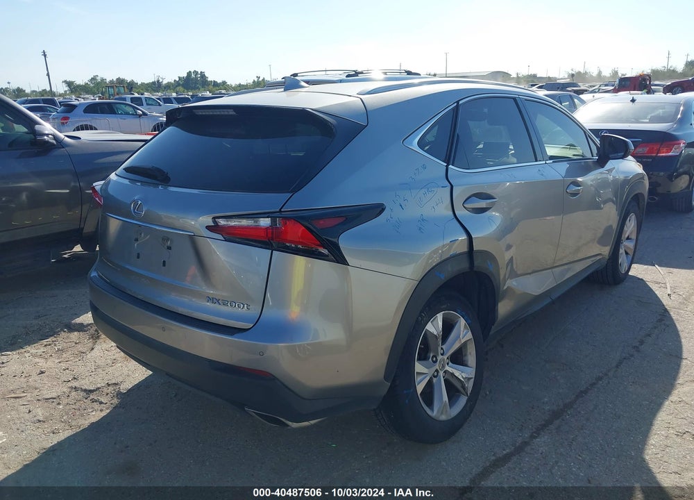 2017 LEXUS NX 200T VIN: JTJYARBZ9H2081335