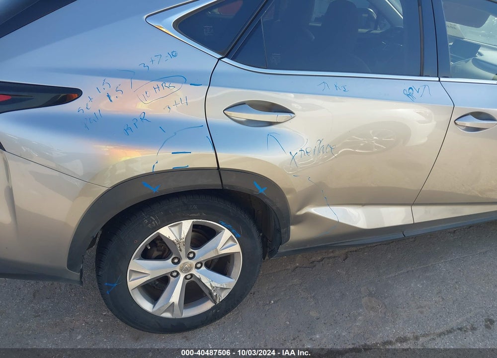 2017 LEXUS NX 200T VIN: JTJYARBZ9H2081335