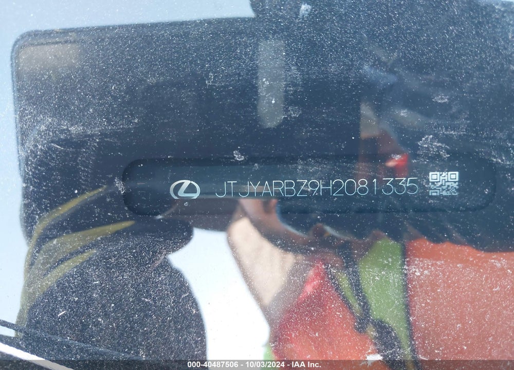 2017 LEXUS NX 200T VIN: JTJYARBZ9H2081335