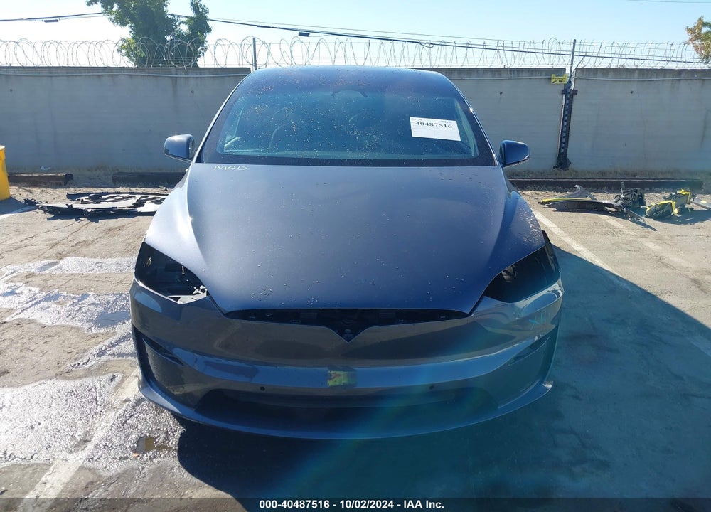 2022 TESLA MODEL X DUAL MOTOR ALL-WHEEL DRIVE VIN: 7SAXCBE56NF360942