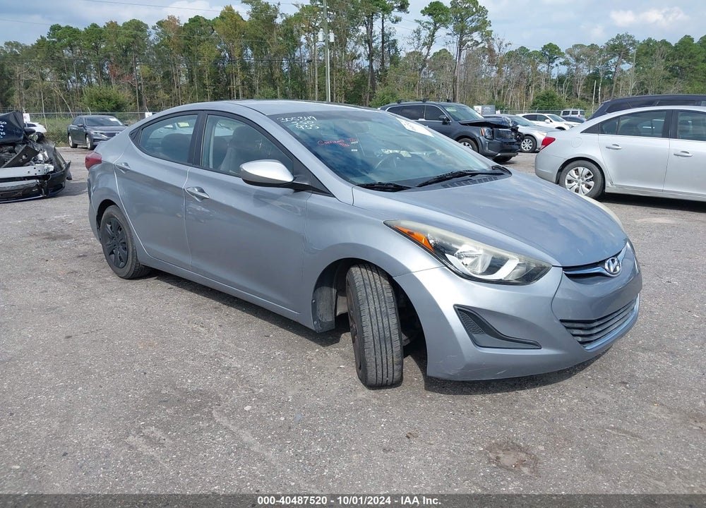 2016 HYUNDAI ELANTRA SE VIN: 5NPDH4AE8GH665687