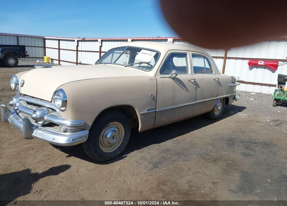 1951 FORD 4 DOOR CUSTOM VIN: 0473H5144674