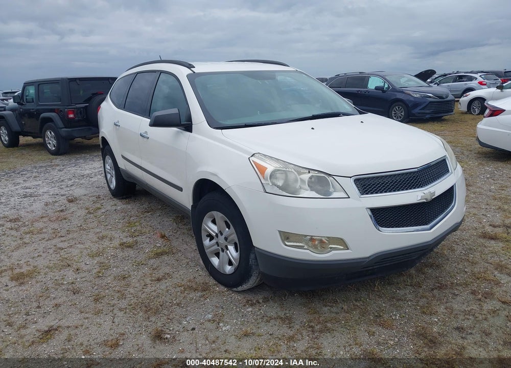 2012 CHEVROLET TRAVERSE LS VIN: 1GNKREED6CJ162602