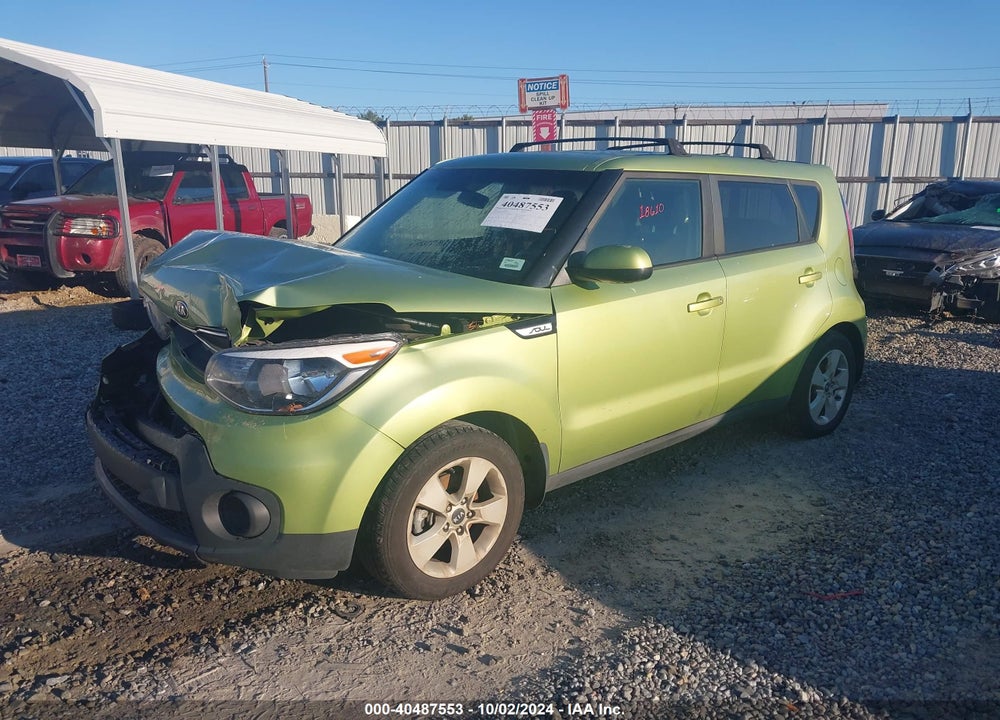 2018 KIA SOUL VIN: KNDJN2A28J7902261