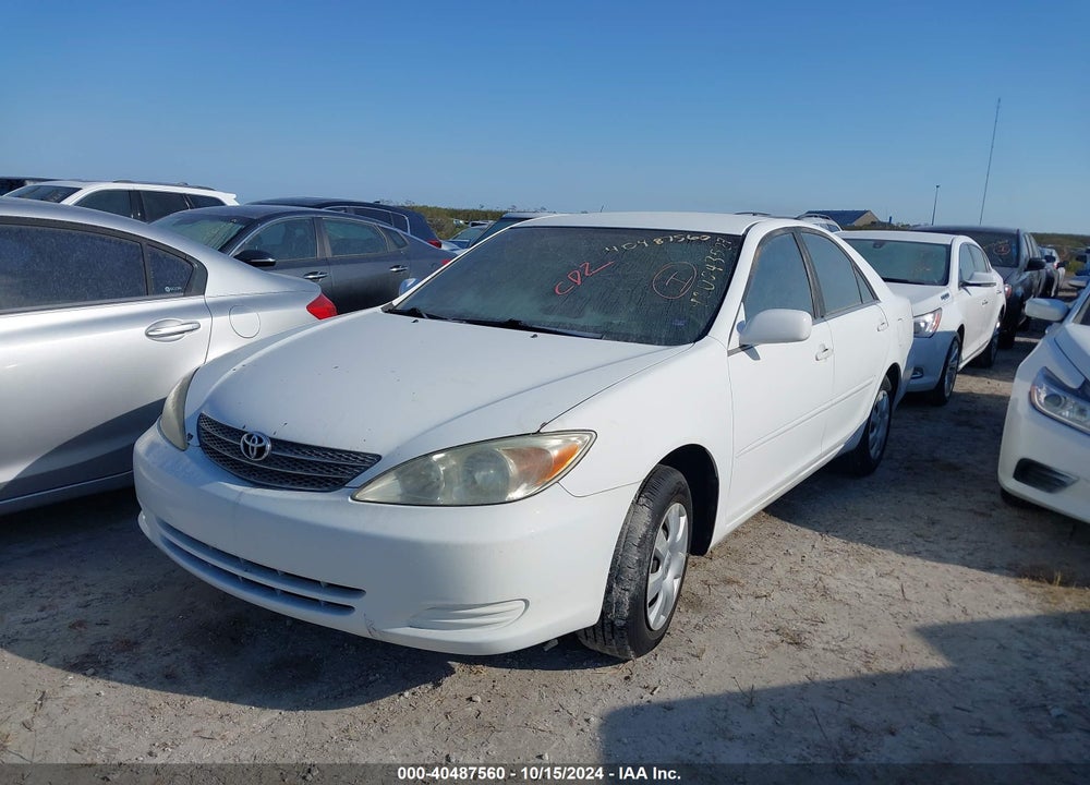 2002 TOYOTA CAMRY LE VIN: 4T1BE32K92U043527