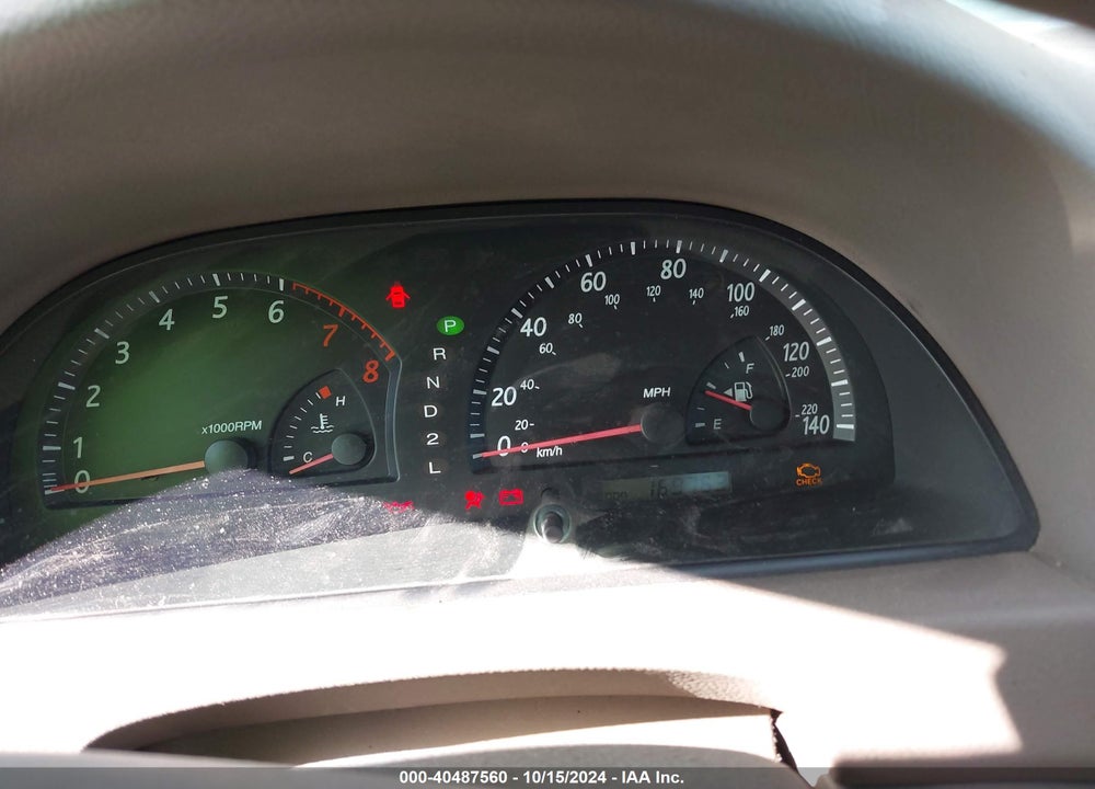 2002 TOYOTA CAMRY LE VIN: 4T1BE32K92U043527