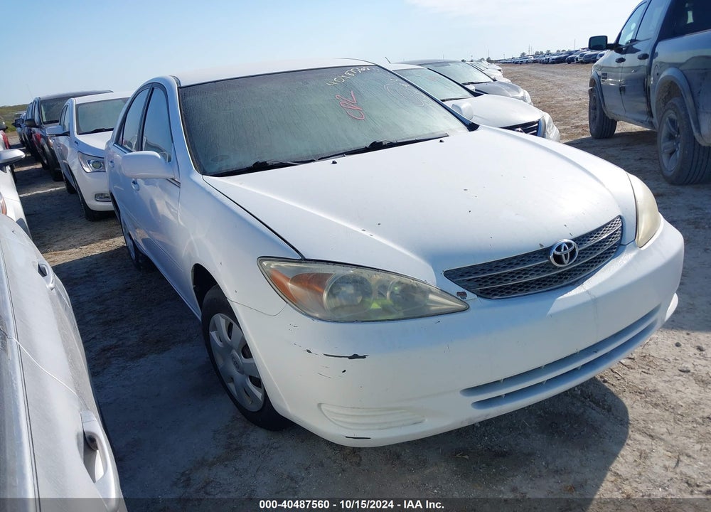 2002 TOYOTA CAMRY LE VIN: 4T1BE32K92U043527