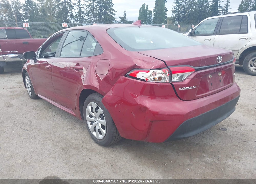 2024 TOYOTA COROLLA LE VIN: 5YFB4MDE0RP172266