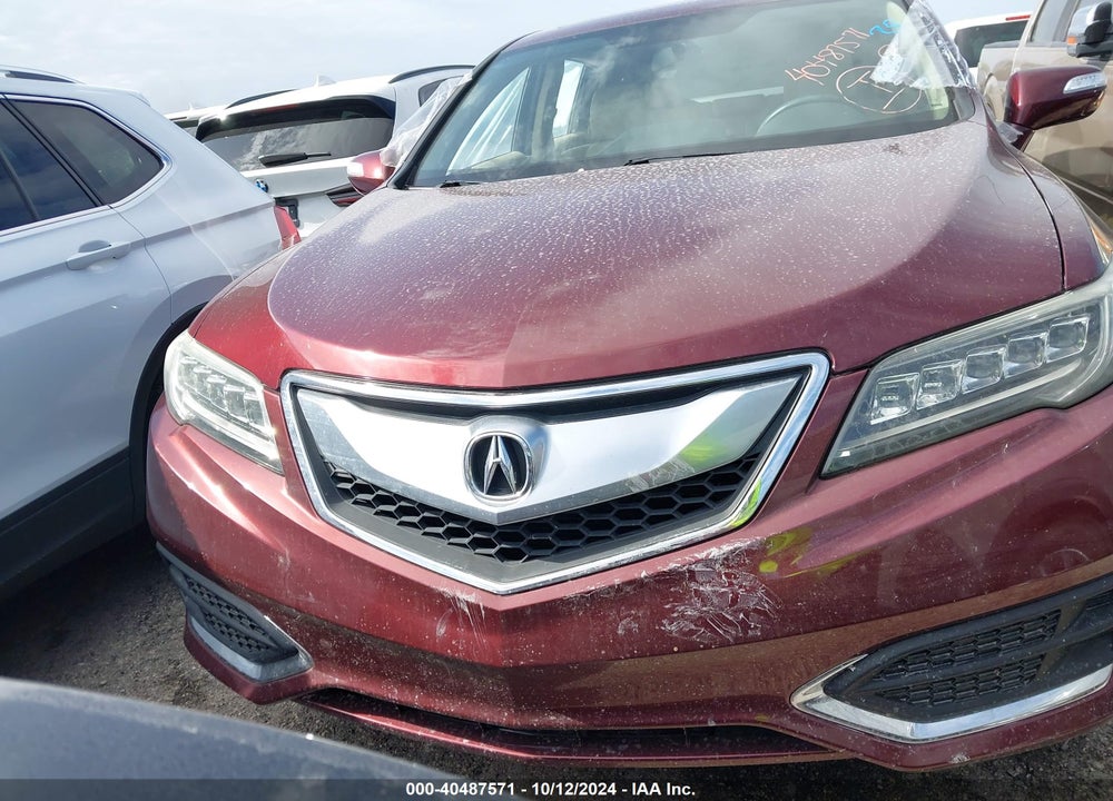 2016 ACURA RDX TECHNOLOGY   WATCH PLUS PACKAGES/TECHNOLOGY PACKAGE VIN: 5J8TB3H59GL007810