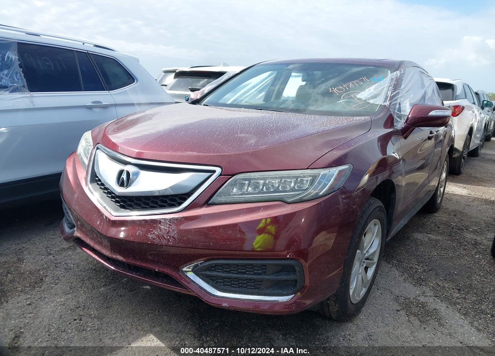 2016 ACURA RDX TECHNOLOGY   WATCH PLUS PACKAGES/TECHNOLOGY PACKAGE VIN: 5J8TB3H59GL007810