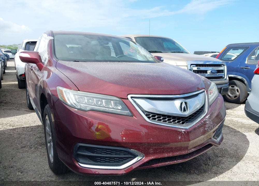2016 ACURA RDX TECHNOLOGY   WATCH PLUS PACKAGES/TECHNOLOGY PACKAGE VIN: 5J8TB3H59GL007810