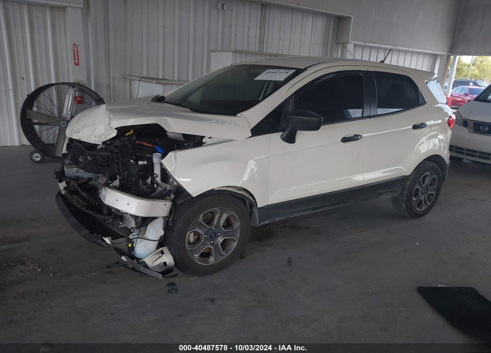 2021 FORD ECOSPORT S VIN: MAJ3S2FE1MC407874